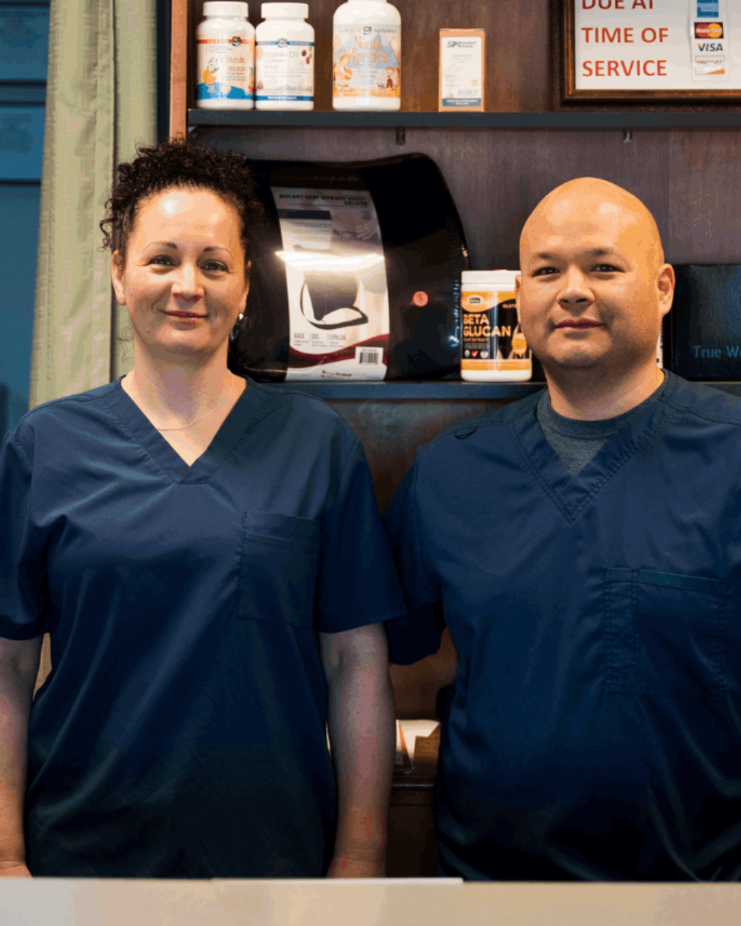 [Describe the real photo, e.g. the RiverCrest Health team in the clinic in Germantown]